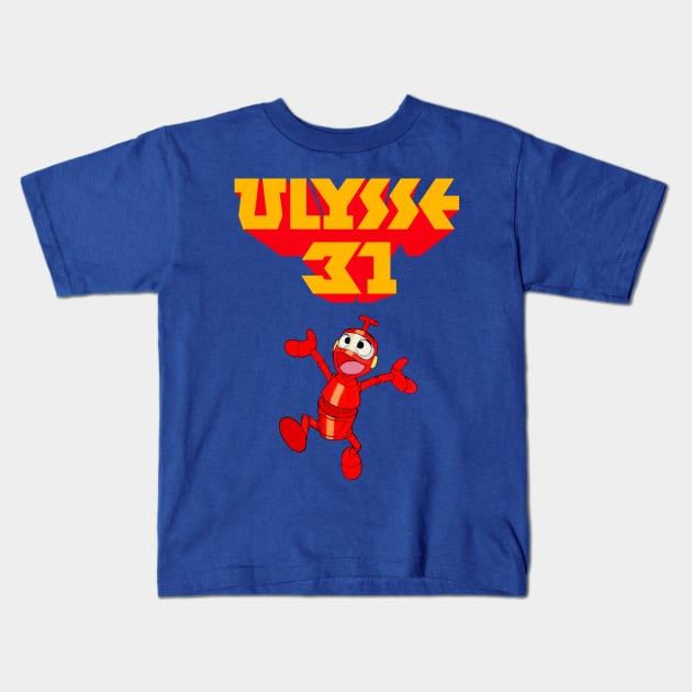 Nono Ulysse 31 Kids T-Shirt by jeriGeekshop